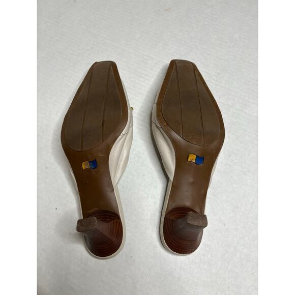 Cloudwalkers Vintage Coquette Y2K Kitten Heel Mules Womens Size 8 - Picture 9 of 9